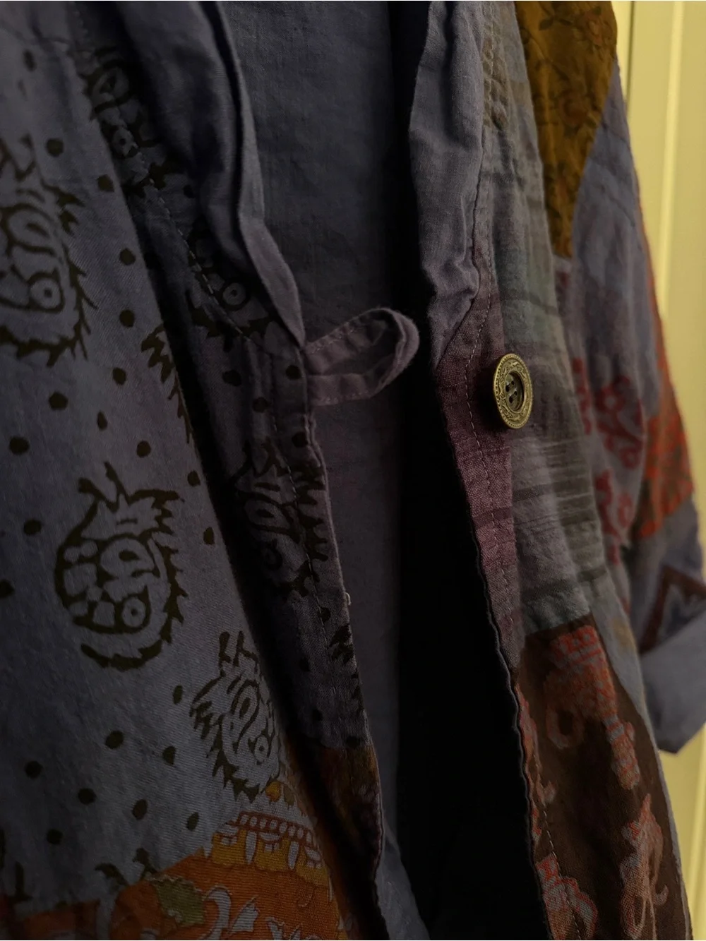 Vintage Reversible Patchwork Jacket